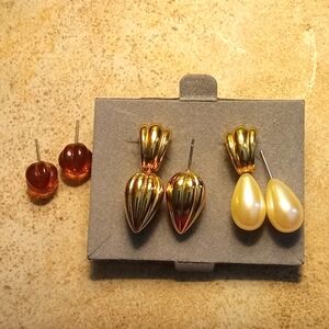 🌹😊AMEZING!/ MULTIPLE  POST EARRINGS 💖😊